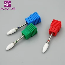 Bullet Ceramic Nail Art Drill Bit For Electric Manicure Machine Accessories Nail Art Tools Electric Manicure Cutter Nail Files