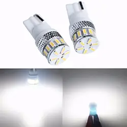 10 шт. Белый T10 W5W 3014 18smd лампы светодиодные фонари Замена Лампы для мотоциклов Для Номерные знаки для мотоциклов подкладке Географические