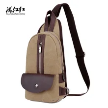 Мужские сумки груди Crazy Horse нагрудная сумка парусиновая сумка мужчин office Crossbody Кошелек мужская сумка vintage сумка