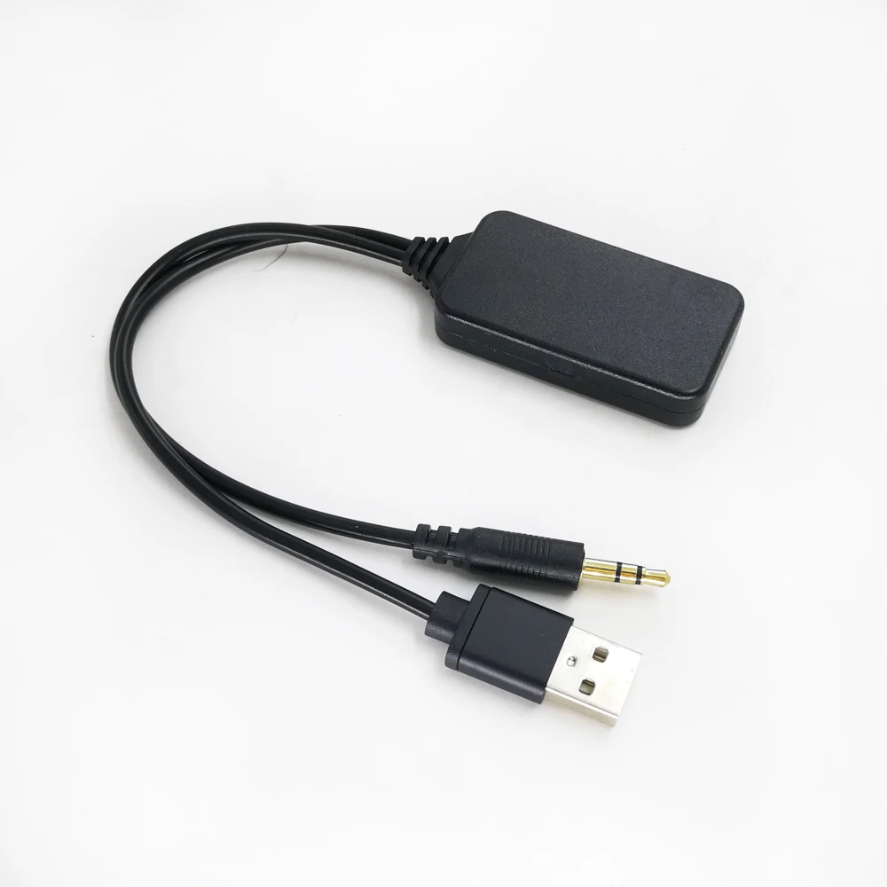 Biurlink Универсальное автомобильное медиа аудио устройство AUX USB Bluetooth адаптер кабель USB 12 В/5 В мощность для Rover Range для Jaguar для BMW