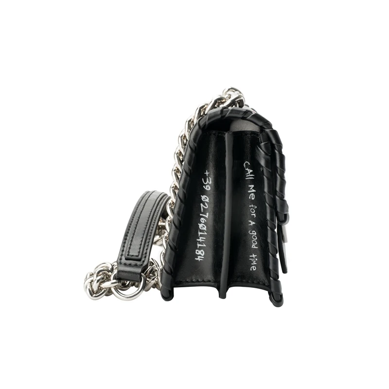 PINKO Mini Love потрясающая сумка через плечо из зернистой коровьей кожи 1P21BS Y5F9|Сумки с
