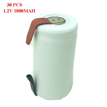 

30pcs 1.2v 1800mah SC Rechargeable batteries SC power bank 0.2C charge and discharge electric toothbrush lighting