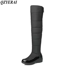 QZYERAI winter minus -40 degrees cotton warm snow boots women shoes waterproof female boots winter is very warm