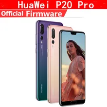Dhl Snelle Levering Huawei P20 Pro 4G Lte Mobiele Telefoon Kirin 970 Android 8.1 6.1