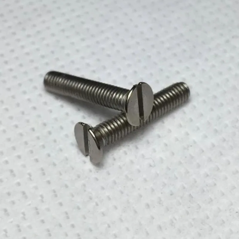 4pcs M1.4 Titanium screw Word of sinking head DIN963 Pure titaniumsGR2 3mm-6mm Length | Обустройство дома