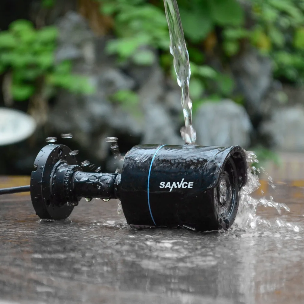 SANNCE 720P CCTV System 4CH Video Surveillance Kit for home 1080P HDMI DVR 4PCS 1280TVL 720P outdoor Security Camera 1tb