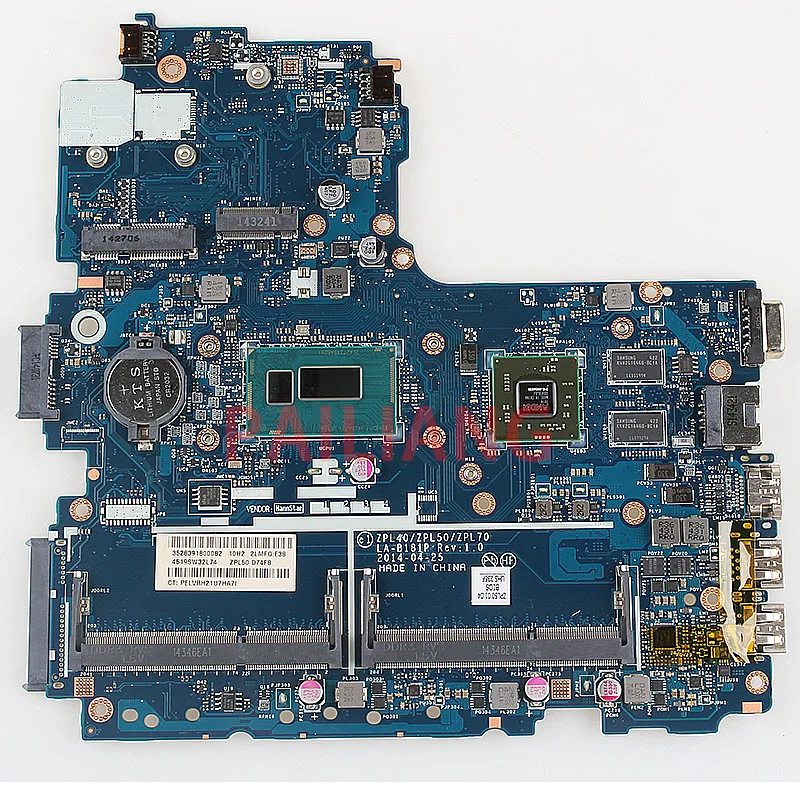 Материнская плата PAILIANG для ноутбука HP Probook 440 450 470 G2 I5 PC системная 784118 501 ZPL40/ZPL50/ZPL70 LA