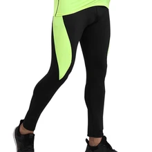 Мужские спортивные узкие брюки Одежда для йоги пот быстросохнущие брюки для бега