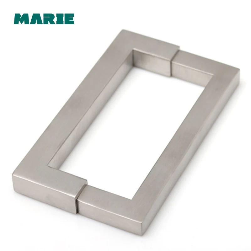 Hollow Handle Stainless Steel Furniture Drawer Handles Kitchen Cabinet Cupboard Door Handle with Foot plug aluminum