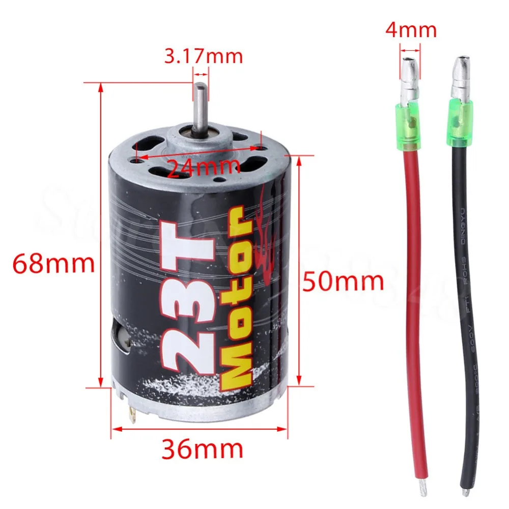 

540 Motor 23T Electric Engine For Kyosho 1/10 OPTIMA JAVELIN Radio Control 4WD Racing Buggy 30617 30618 Spare Parts Replacement