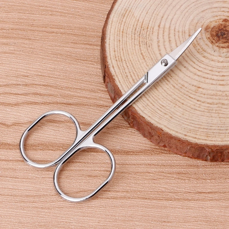 Маленькие ножницы для стрижки волос из нержавеющей стали, для стрижки волос, для маникюра, для обрезки лица, модный косметический инструмент, Новое поступление