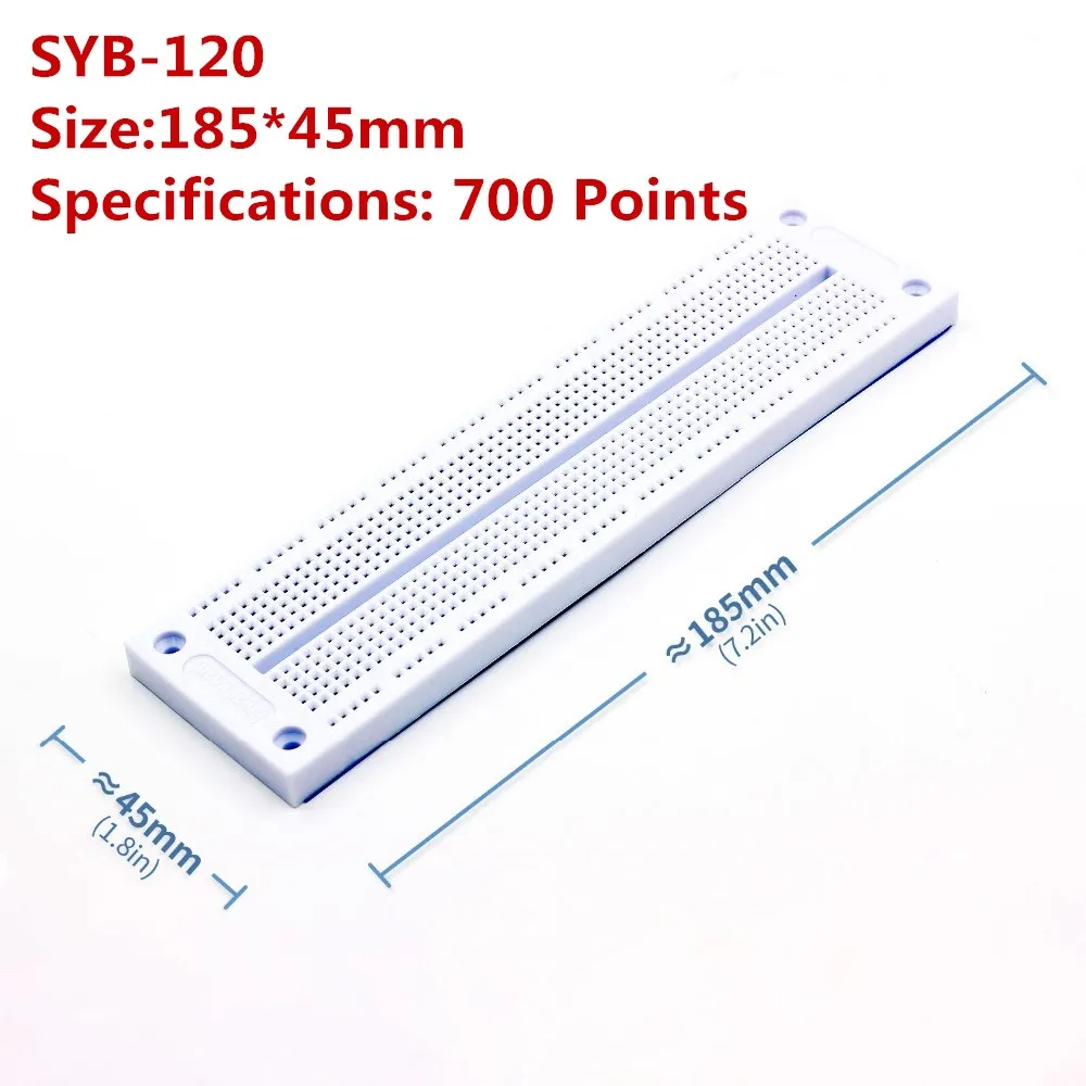 SYB-120 SYB 120 400 500 830 840 1660 MB102 GL-12 точек Пайки PCB Макет мини Универсальный тестовый макет DIY Хлеб доска - Цвет: SYB-120
