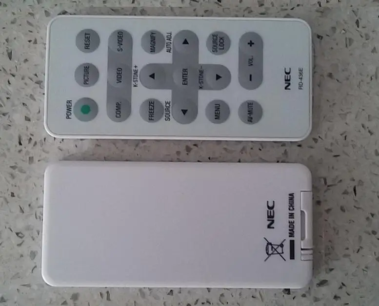 Original projector remote control for NEC projector RD 436E NP100+NP200+projector remote