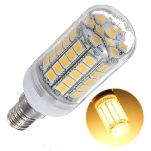 4XE14 59 5050 SMD LED 6 Вт 600LM энергосбережения лампе свет лампы 220 В Blanc CHAUD lumiere Maison