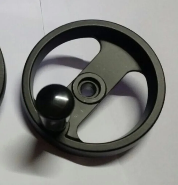 

(Scale: 180) Diameter:100mm inner hole:12mm Aluminium alloy Machine handwheel