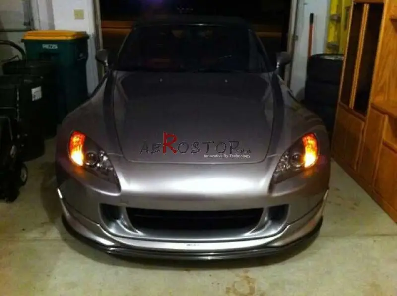 S2000 03 06 AP2 JDM FRONT LIP (MUST FIT WITH AP2 OE FRONT LIP) FRP