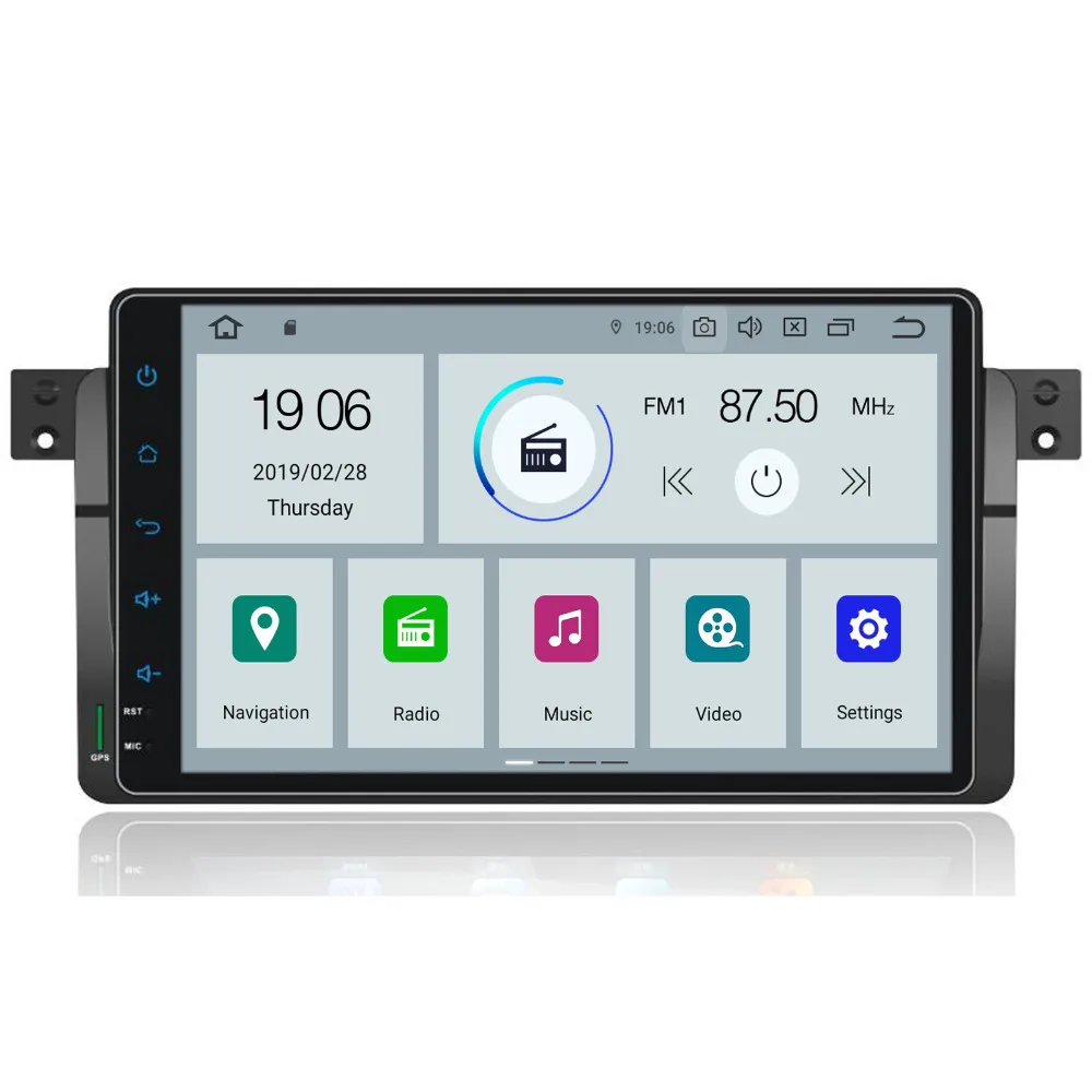 

COIKA 9" Android 9.0 System Car DVD Player For BMW 3 Series E46 MG ZT Rover 75 GPS Navi Touch Stereo Google 1080P Video SWC BT