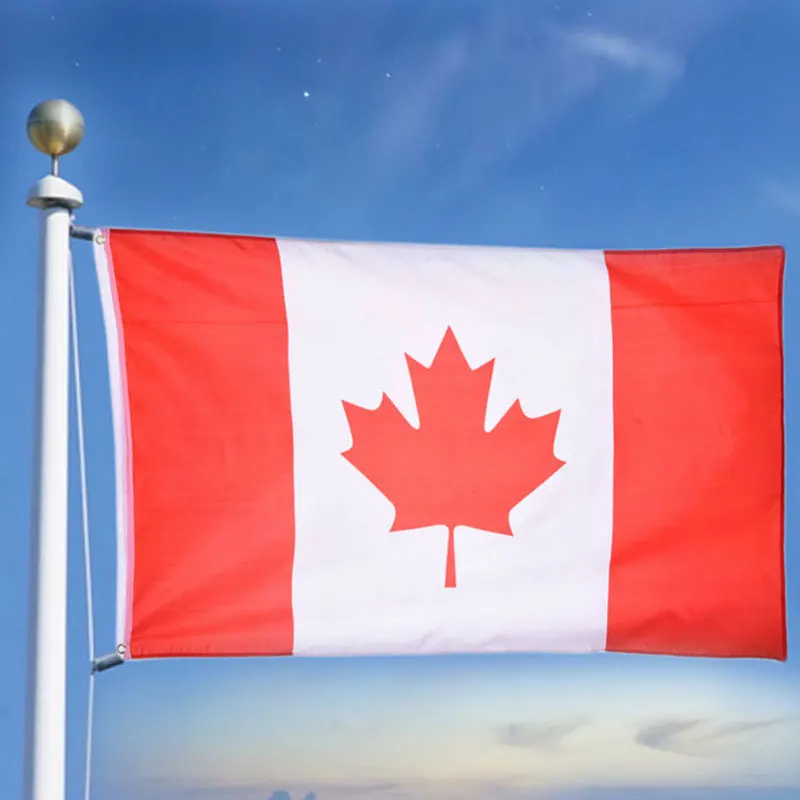 3ft x 5ft Canadian Flag Canada Maple Leaf Banner Polyester ... 3ft x 5ft Canadian Flag Canada Maple Leaf Banner Polyester