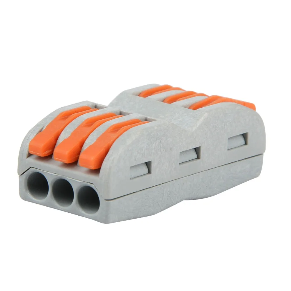 

10PCS/set Electrical Wiring Terminals Household Wire Connectors Fast Terminals For Connection Of Wires Lamps And Lanterns