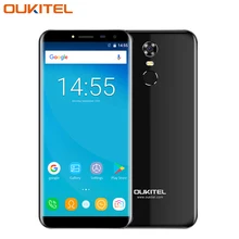 Original Oukitel C8 Cell Phone 5.5 inch Screen 2GB RAM 16GB ROM Quad Core MTK6580A Android 7.0 13.0 Camera 3000mAh SmartPhone