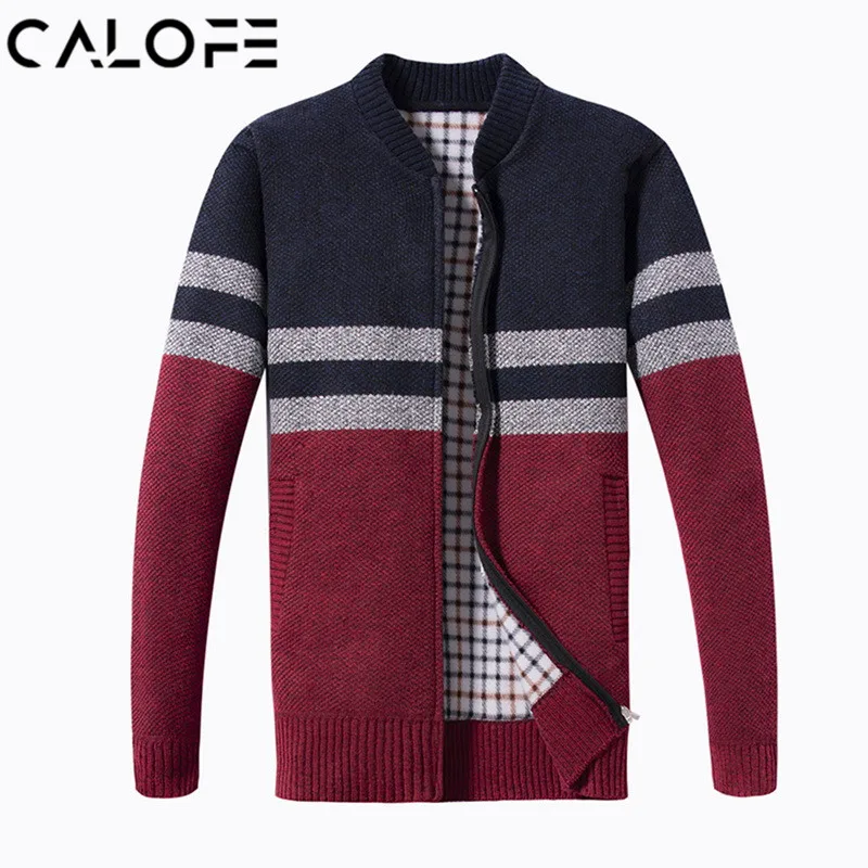 warm zipper sweater