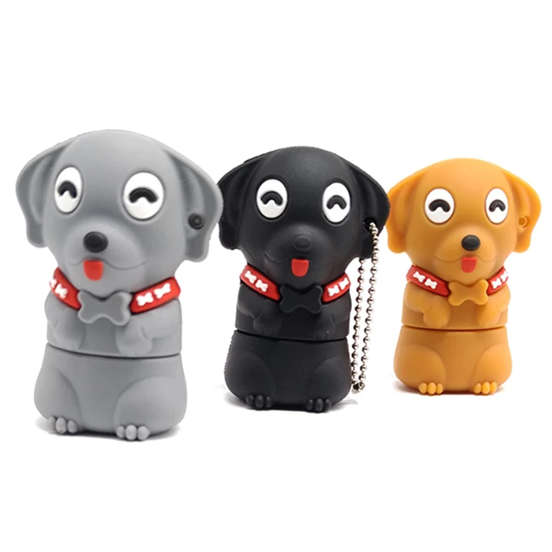 Pendrive cartoon dogs usb flash drive 4gb 8gb 16gb 32gb 64gb high quality memory stick pen drive cute gift  usb stick u disk