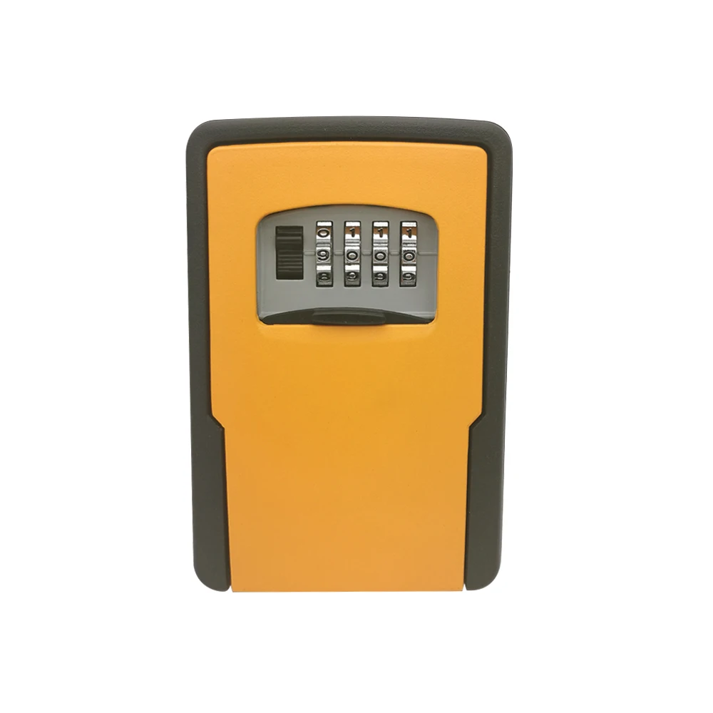 

Key Storage Lock Box Wall Mounted Key Lock Box With 4-Digit Combination for House Keys Car Keys for Home Office