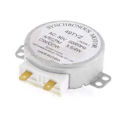 

3.5/4W AC 30V 4/5RPM 50/60HZ Microwave Oven Synchronous Motor