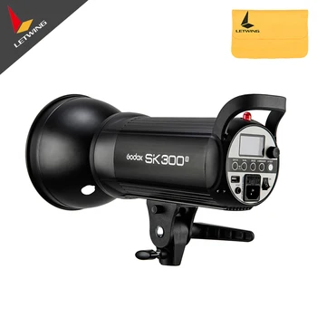 

New Arrival Godox SK SK300II SK300 II 110V 220V Professional Studio Strobe Power 5600K 300WS GN58 Mini Studio Flash Light Lamp
