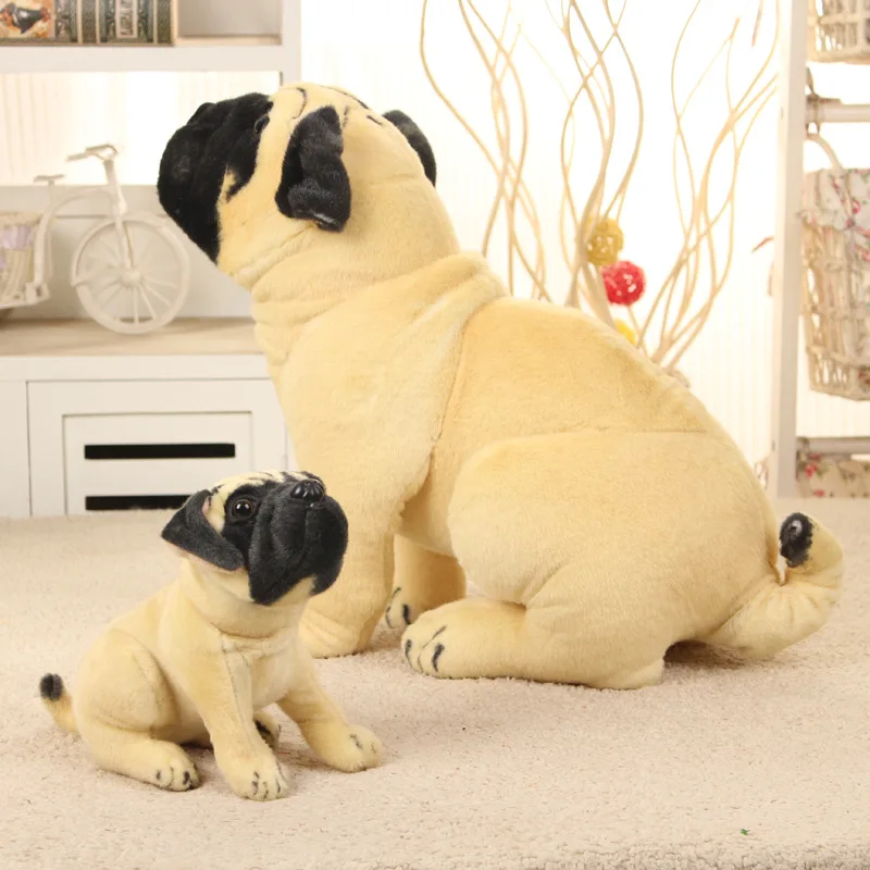 58 см Kawaii Real Life большое плюшевое собачье чучело детские плюшевые игрушки огромное плюшевое животное, куклы хорошее качество подарки Горячая