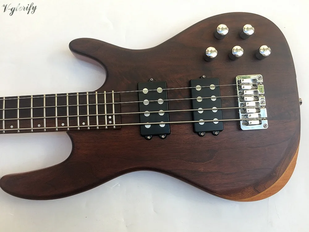 2019 factory new high quality 4 string active electric bass guitar