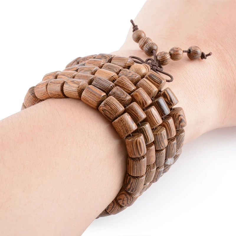 Wooden Bracelet Men Cylindrical Wooden Bracelet Men Cylindrical