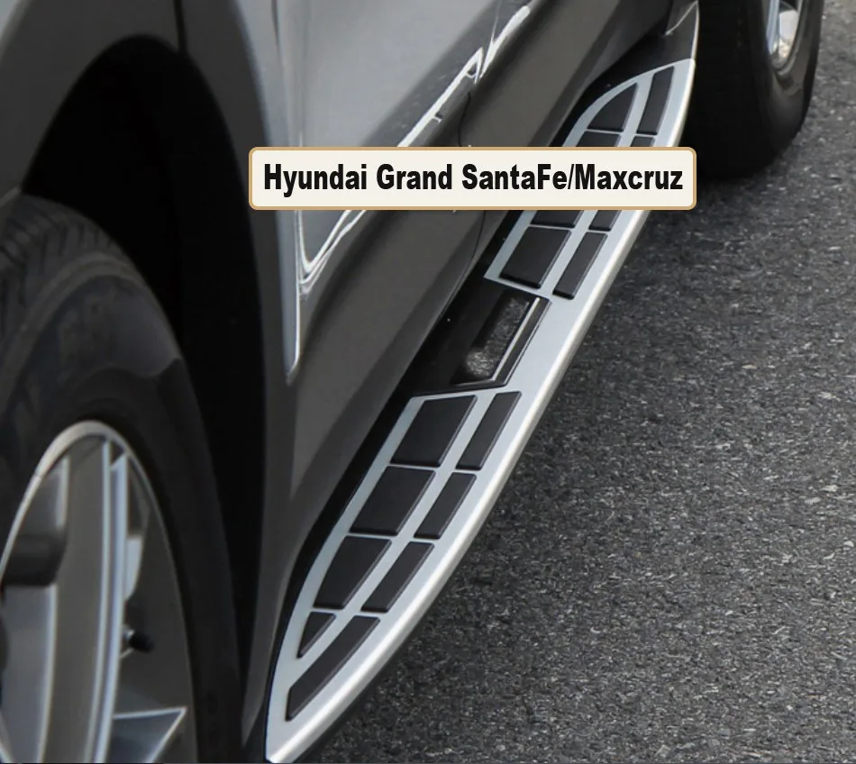 Для hyundai Grand SantaFe Maxcruz 2013- автомобильные ходовые доски авто боковые шаг бар педали высокого качества дизайн Nerf баров