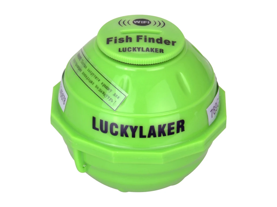 Lucky Laker FF916 WiFi беспроводной рыболокатор русский сонар Fishfinder приложение лучший
