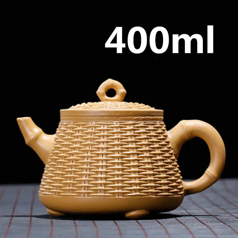 

Chinese Porcelain Teapots Zisha Teapot Gongfu Tea Set 400ml New Arrived High Quality With Gift Box Safe Packaging