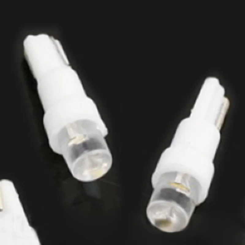 JX-LCLYL 10pcs 12V T5 37 74 70 LED Car Dash Board Light Dashboard Lamp Bulb White