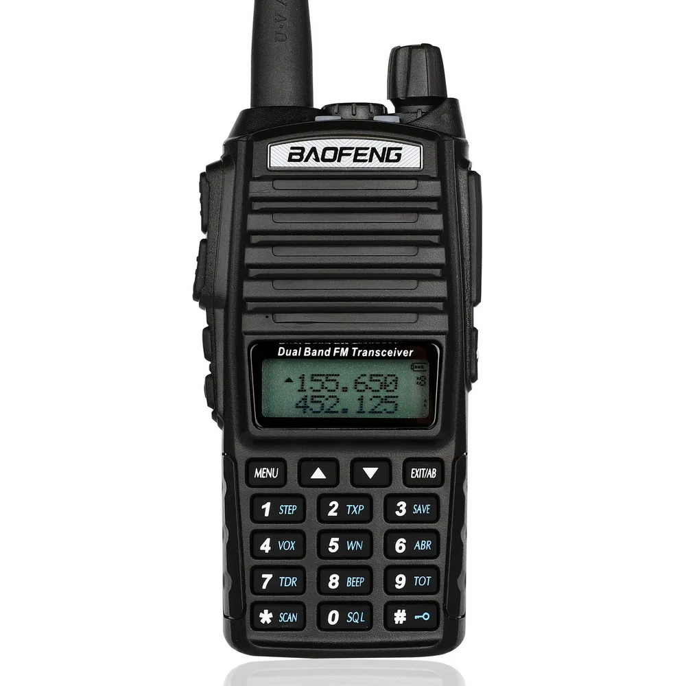 Рация BaoFeng UV-82 Двухдиапазонная 136-174/400-520 МГц FM Ham двухстороннее радио, приемопередатчик, рация в Испании Германия