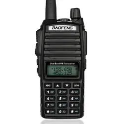 Портативная рация BaoFeng UV-82 Dual-Band 136-174/400-520 МГц FM Ham двухстороннее радио, трансивер, рация в Испании Германия