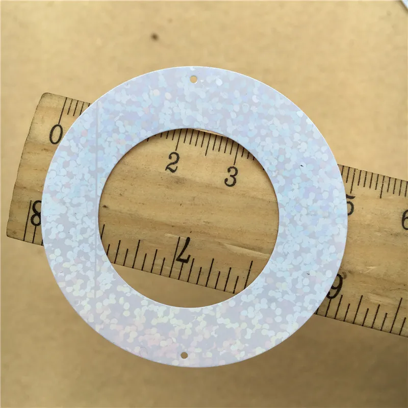 100 шт. круглые Блестки из ПВХ 3 5 см|loose sequins|large sequinssequin paillette |