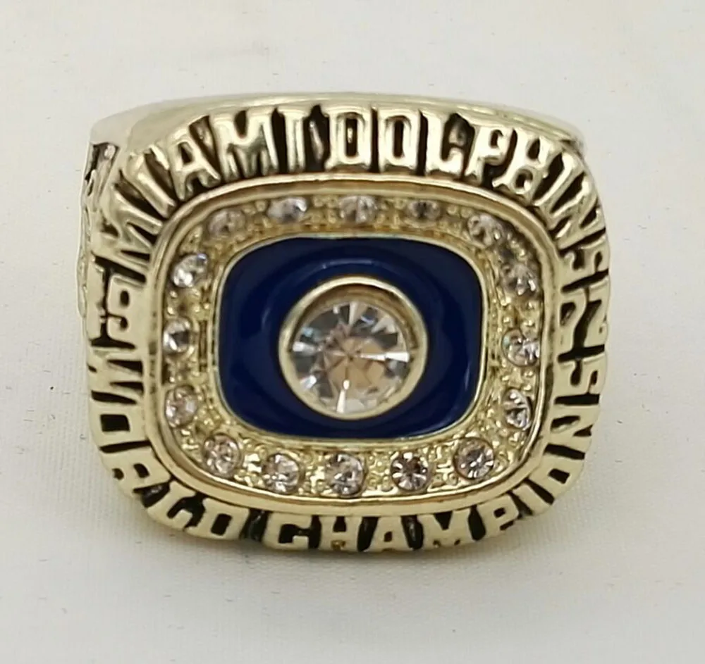 Factory Direct Sale 1972 NFL Miami Dolphins Football Super Bowl World Championship Ring Csonka Fans Solid