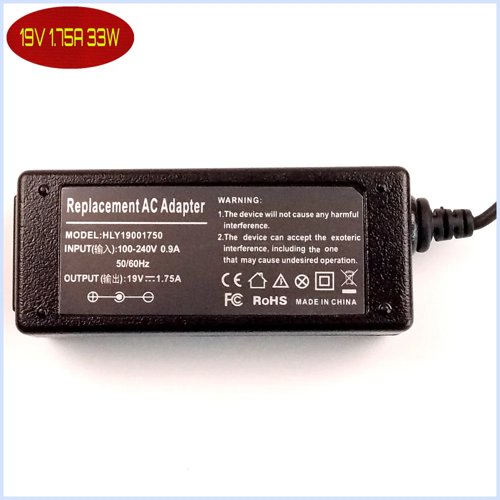 19V 1.75A Laptop Ac Adapter Charger POWER SUPPLY Cord For ASUS VivoBook E200 E200H E200HA-US01-GD E200HA-US01-BL