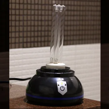 

UV Quartz Germicidal Light Table Lamp Remote Control Timer Kit, 220V 30W Compact CFL Sterilizer for disinfect ozone & free