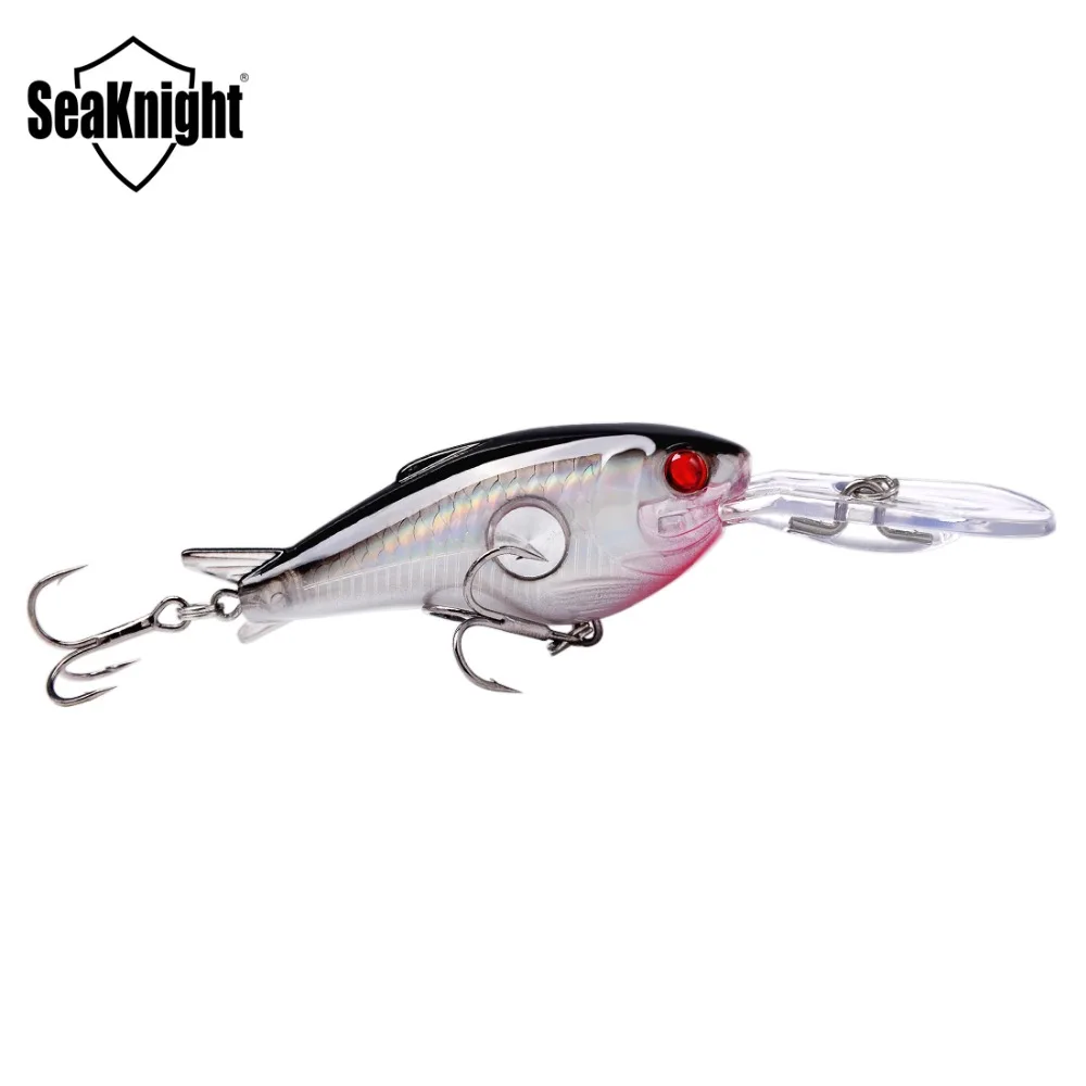 SeaKnight SK003 1 шт. рыболовная приманка с крючком 55 мм 10 г 8 3 9 м искусственная жесткая