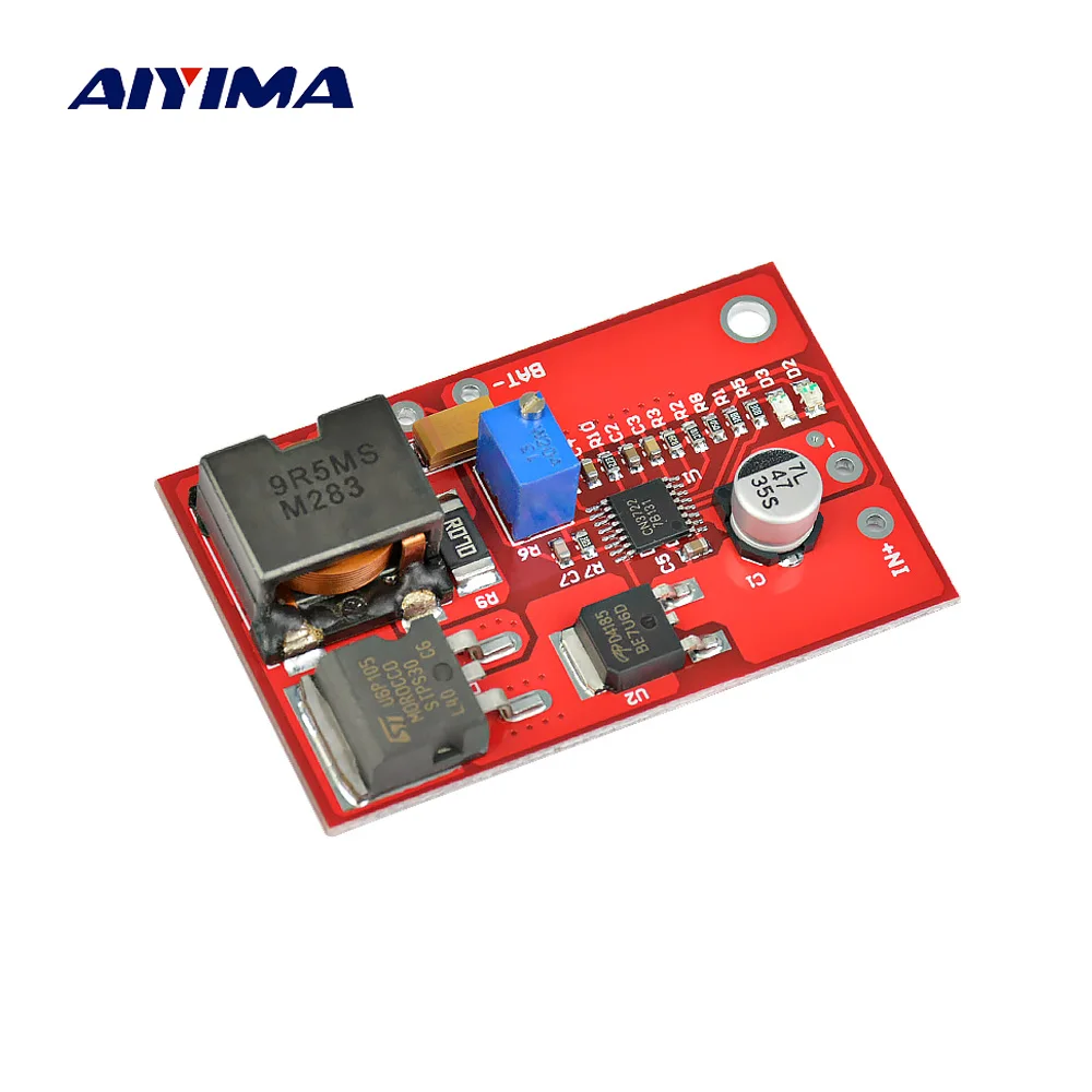 AIYIMA 1 шт. 12 В MPPT контроллер солнечной панели литий ионный аккумулятор 18650