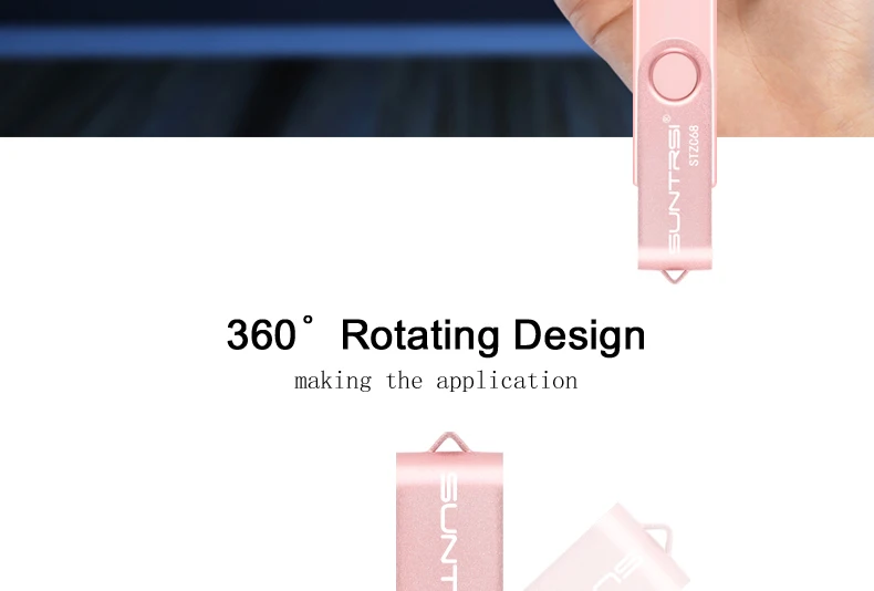 Suntrsi USB флеш-накопитель OTG для телефонов на Android Флешка 64 Гб USB флешка высокоскоростной флеш-накопитель 16 Гб металлический Micro флеш-накопитель USB 3,0