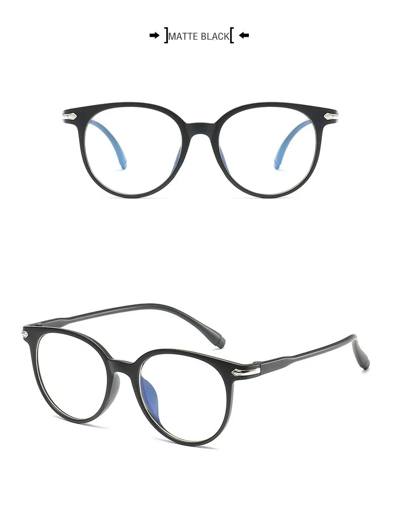 Transparent lens glasses (4)