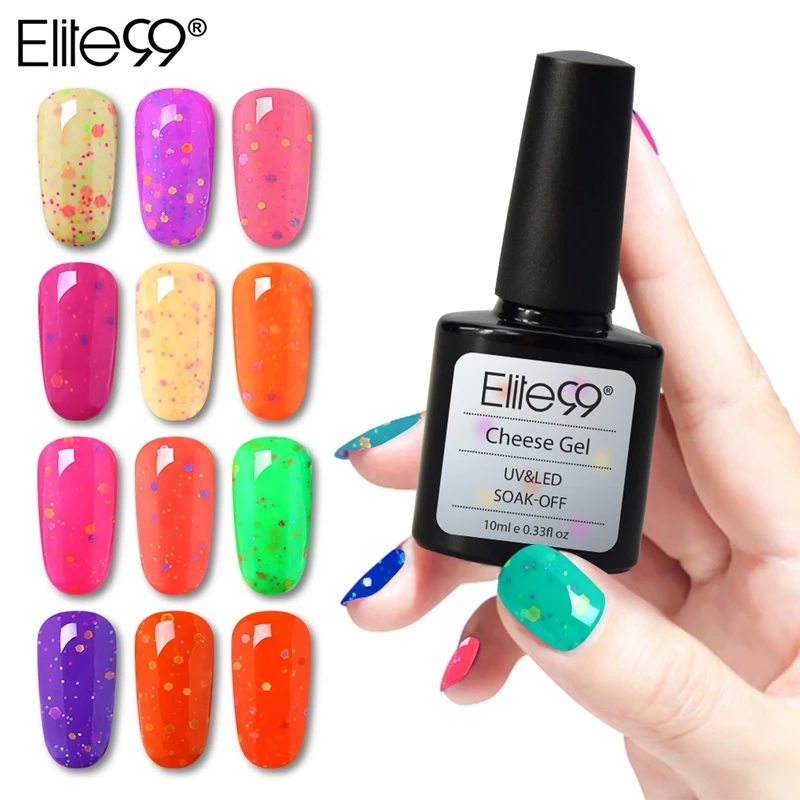 Buy Elite99 10ml Cheese Candy Nail Gel Polish Soak Off Sweet Color Nail Gel