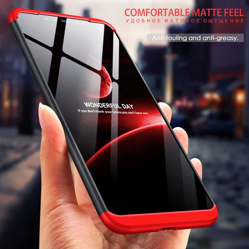 

360 Full Protection Case for Xiaomi Redmi Note 5 Global 5 Plus Note 7 Pro Case for Redmi 4X 6 Pro S2 Y2 Pocophone F1 Cover Funda