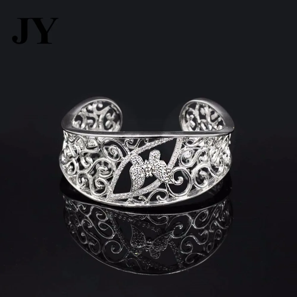 JY Новая мода Серебряный Цвет Браслеты для Для женщин Best любовь подарок друг Шарм