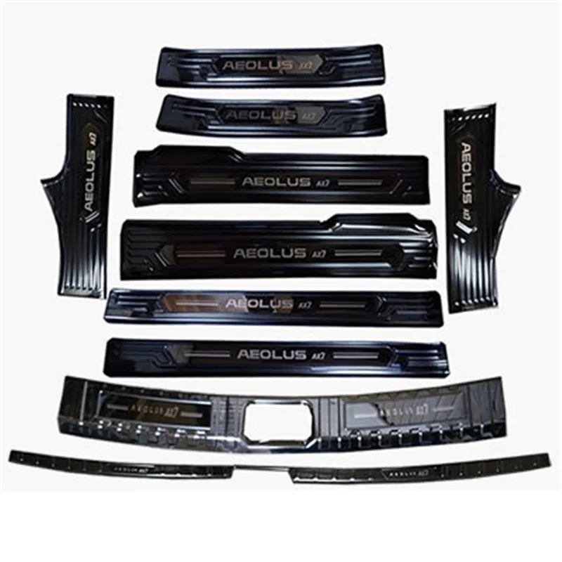 

Car Rear Bumper Protector Sill Trunk Tread Plate Trim Scuff Plate/Door Sill Door Sill for Dongfeng Fengshen ax7 2019